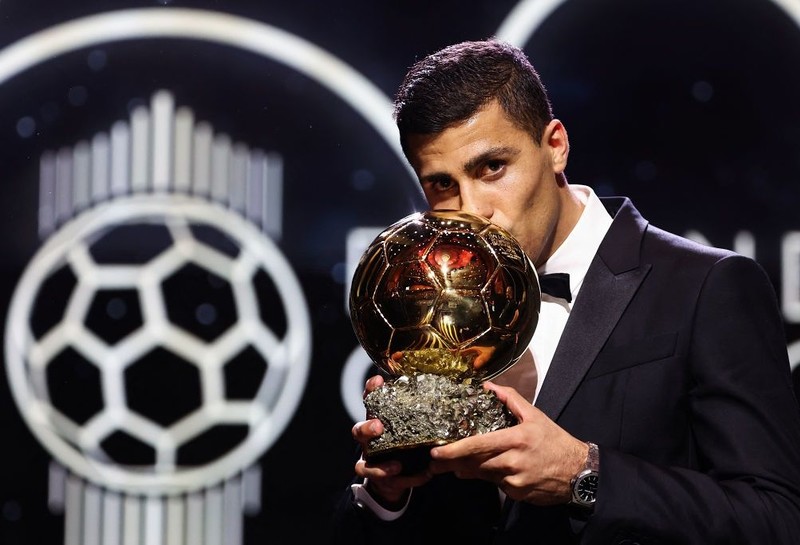 Manchester City's Rodri wins 2024 Men's Ballon d'Or award