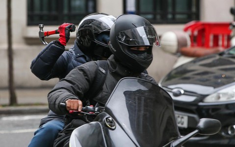 Map reveals shocking number of central London moped muggings in just one week