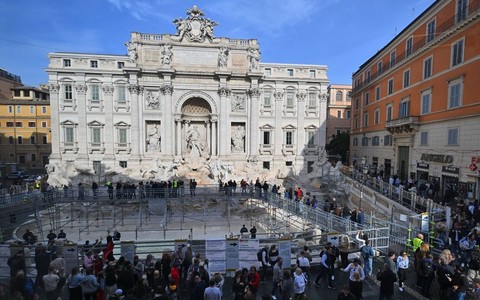 Italy: Famous Roman monuments inaccessible and obscured due to ongoing works