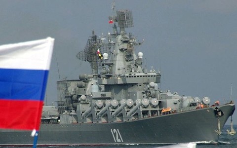 The number of Russian warships off the coast of Portugal has increased