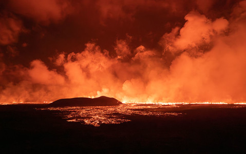 Islandia: Kolejna erupcja wulkanu na półwyspie Reykjanes