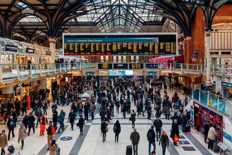 The UK’s top 20 busiest railways stations revealed 