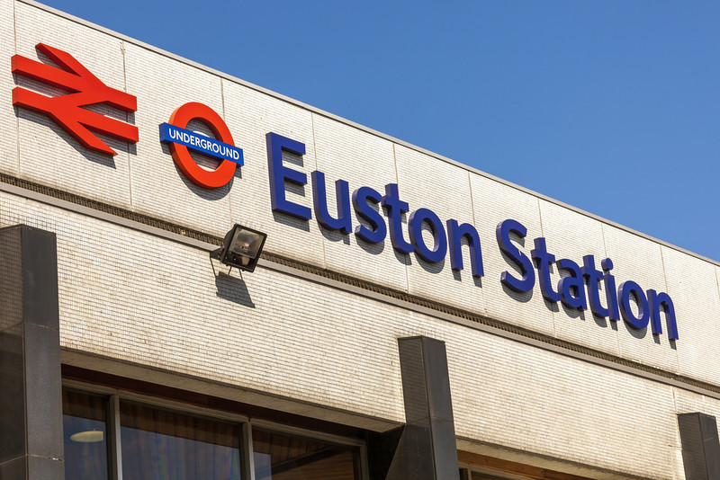 Controlled explosion outside Euston station after suspicious package found