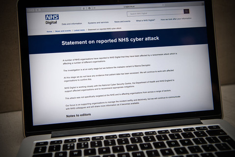 NHS: Cyberatak na sieci informatyczne szpitali