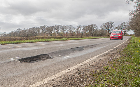 ‘Pothole scourge’ on local roads revealed in new figures