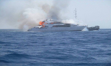 23 tourists rescued from fire on boat in Hurghada: Armed Forces