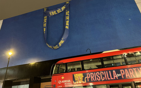 Ikea opens pop-up dedicated to blue carrier bag on London’s Oxford Street