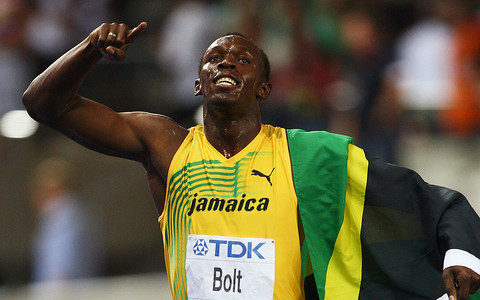 Usain Bolt donates 100m record-breaking limited edition track shoes to charity