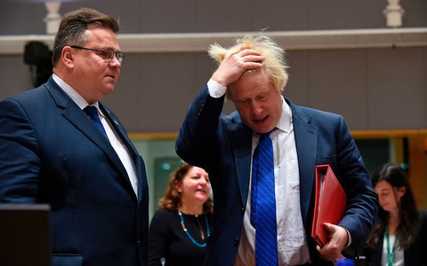 Boris Johnson plays differences with EU over military ambitions