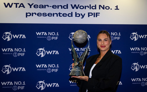 Białorusinka Aryna Sabalenka tenisistką roku w plebiscycie WTA