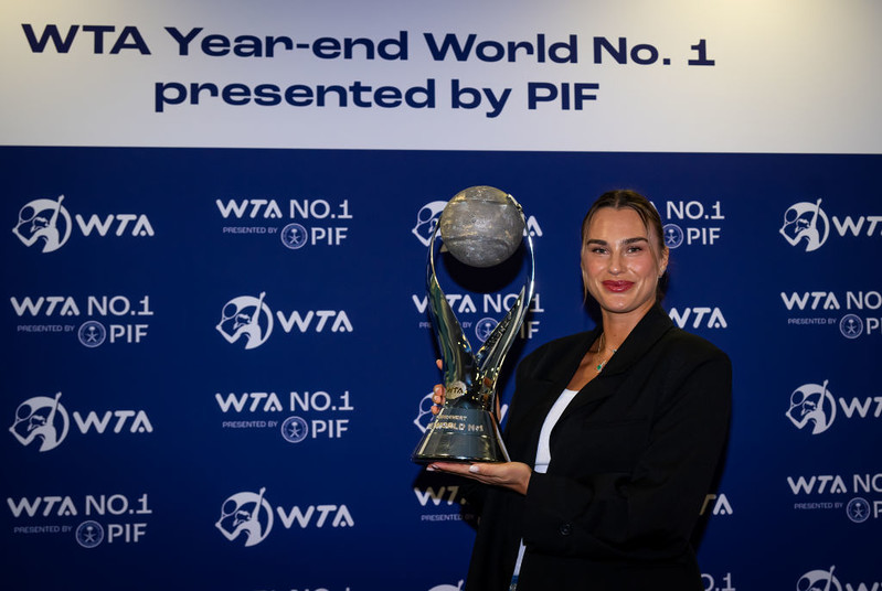 Belarusian Aryna Sabalenka tennis player of the year in WTA poll