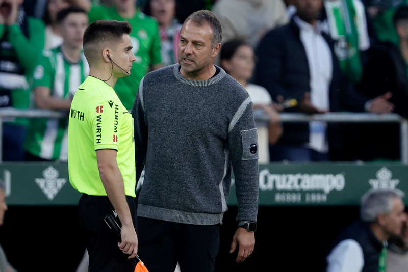 Barcelona coach Flick suspended for two games