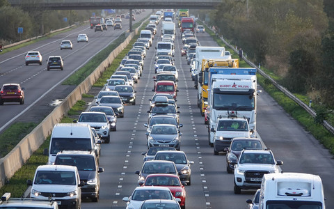 UK drivers urged not to travel during height of ‘record Christmas getaway’