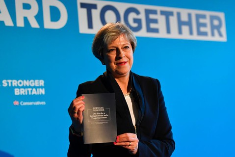 Premier May przedstawiła program Partii Konserwatywnej