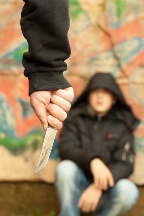 Londyn: Nawet 6-letnie dzieci noszą przy sobie noże
