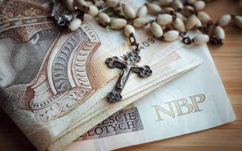 Donation machines are becoming more and more popular in Polish churches