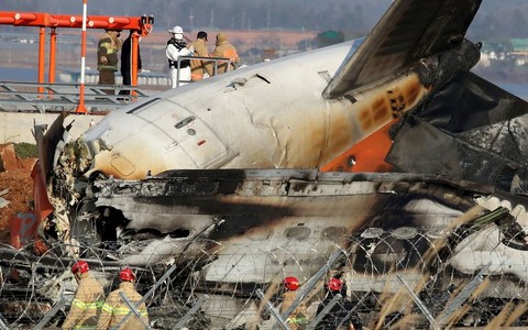 South Korea plane crash kills 179, with two crew rescued