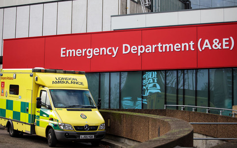 Big rise in people going to A&E in England for minor ailments, data shows