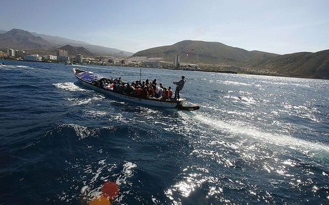 The Canary Islands closed the year with a record number of illegal immigrants