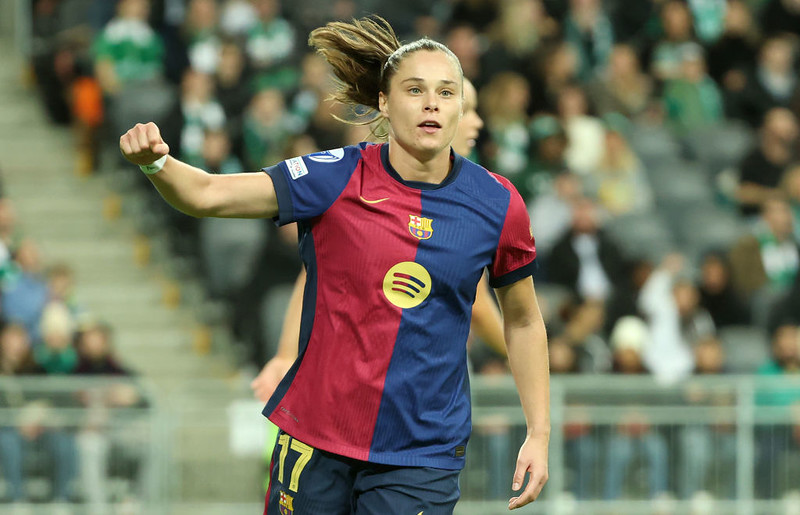 Pajor as Barcelona's heroine in league match against Real Sociedad