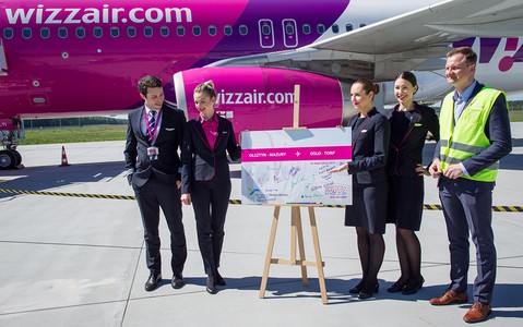Wizz Air uruchamia loty z Olsztyna do Oslo