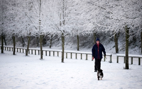 Cold weather health alert extended for England with -20C possible