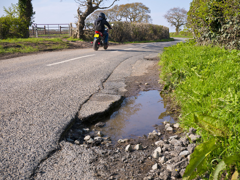 How to claim compensation for pothole damage to your car