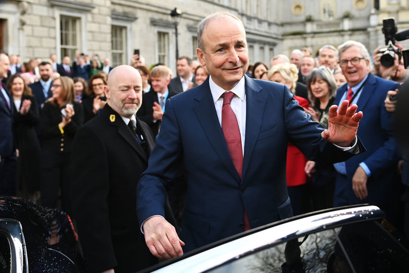 Zgodnie z przewidywaniami Michael Martin został wybrany na premiera Irlandii