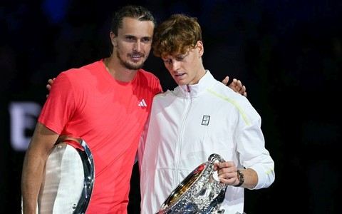 The Australian Open is over. Sinner beat Zverev in the final and defended his title