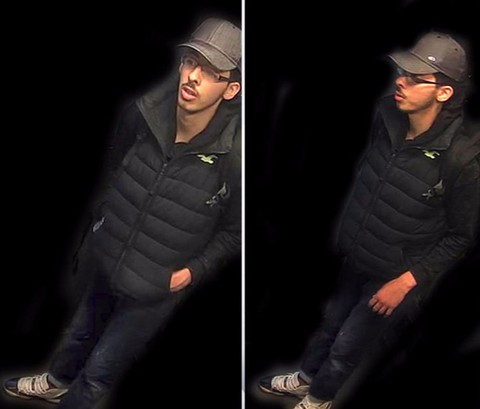 Manchester attack: CCTV shows bomber before arena blast