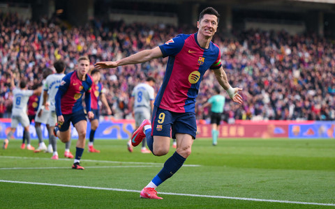 Lewandowski's best season at Barcelona