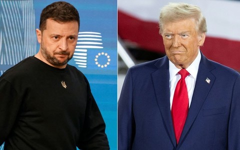 Zełenski: Trump nie ma jeszcze oficjalnego planu zakończenia naszej wojny z Rosją