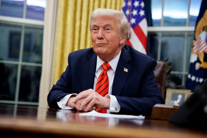 Początek drugiej kadencji Donalda Trumpa oceniany jest wyżej niż za pierwszej prezydentury
