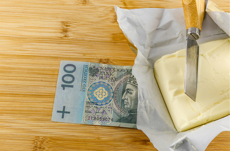 ‘Rzeczpospolita’: Butter is getting more and more expensive. At Easter it will be at PLN 12