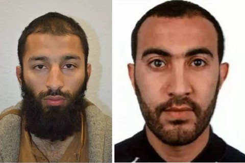 Pictured: Terrorists who launched horror attack on London Bridge killing seven people