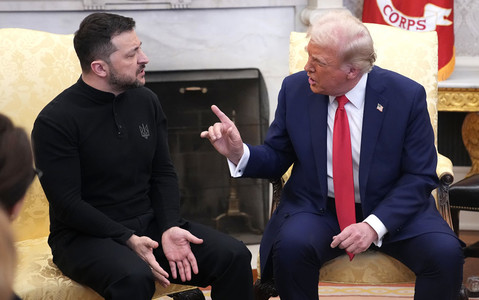 Majority of Britons blame Trump for row in Oval office with Zelensky