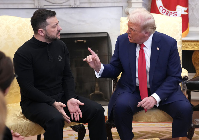 Większość Brytyjczyków ocenia, że winę za kłótnię w Białym Domu ponosi Trump
