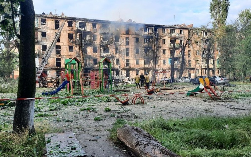 A Pole from the UK was at the epicenter of the Russian attack in Kryvyi Rih