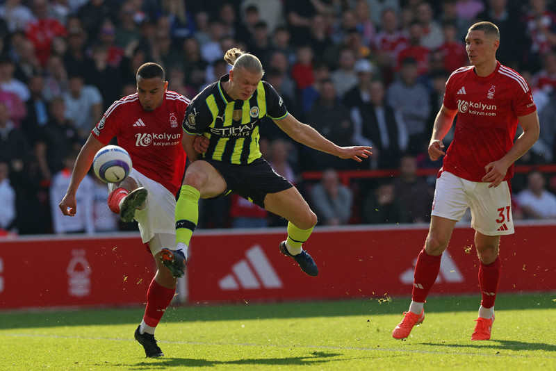 Broniący tytułu Manchester City przegrał w Nottingham