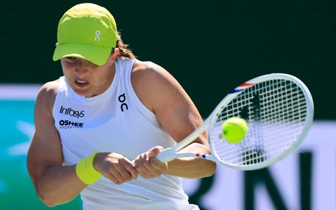 Turniej WTA w Indian Wells: Świątek nie dała szans Jastremskiej