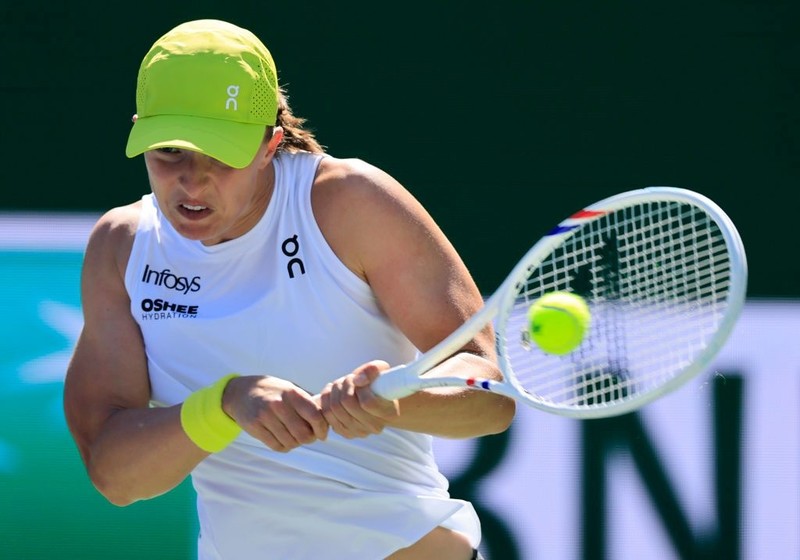 Turniej WTA w Indian Wells: Świątek nie dała szans Jastremskiej