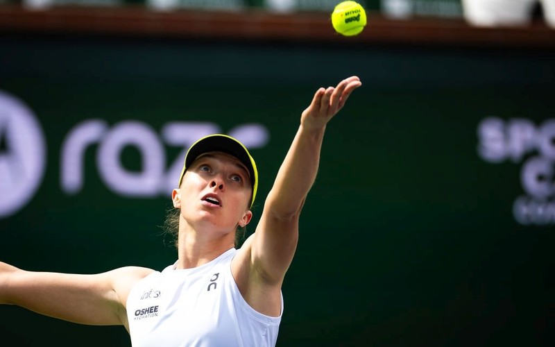 Turniej WTA w Indian Wells: Pewny awans Świątek do ćwierćfinału