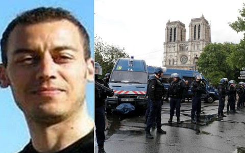 Media: Zamachowiec spod katedry Notre Dame pracował jako dziennikarz w Szwecji 
