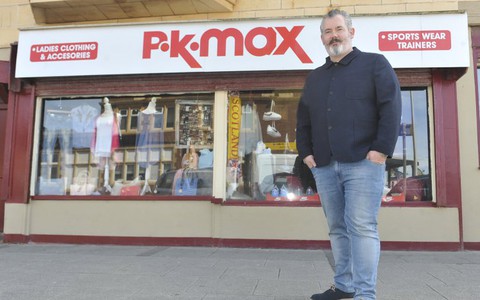 TK Maxx have threatened to sue this shop owner and we can't think why
