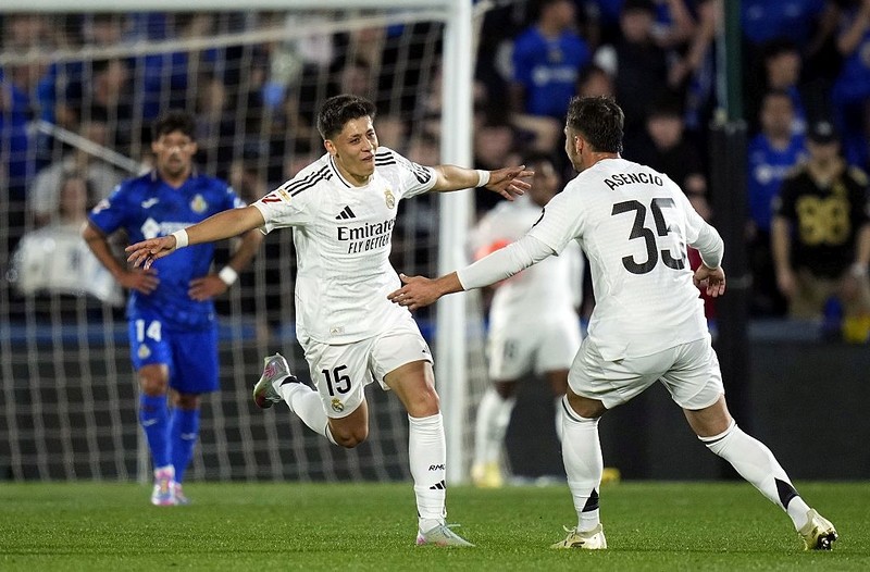 La Liga: Spanish League: Real maintains distance to Barcelona after victory over Getafe