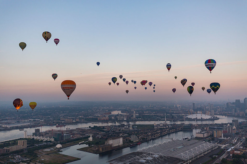 Festiwal balonów w Londynie już piąty rok z rzędu przełożony z powodu niekorzystnej pogody