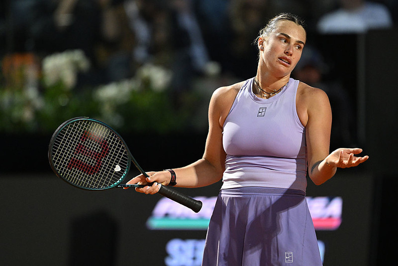 Turniej WTA w Rzymie: Sabalenka wyelimowana w ćwierćfinale