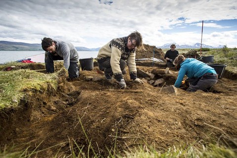 Archaeologists in Iceland discover Viking age chief buried in ship