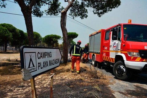 Gigantyczny pożar na południu Hiszpanii. 61 Polaków wśród ewakuowanych