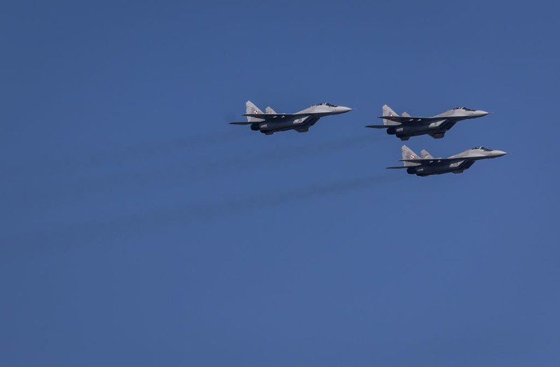 Ukraina: Zmasowany atak Rosji dronami i rakietami, Polska poderwała myśliwce